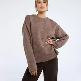 Sweatshirt mit Rundhalsausschnitt für 9,99€ in New Yorker