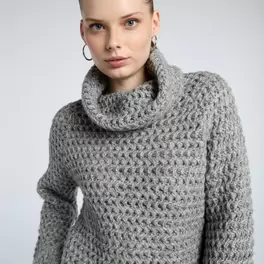 Pullover mit glänzendem Garn für 14,99€ in New Yorker